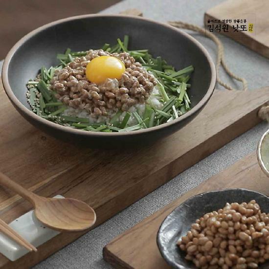 [삼성카드5%할인]맑은물에 김석원 낫또 45.5g x 34개 3