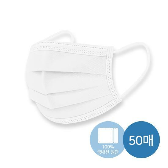 [삼성카드5%할인]웰크리너 3중구조 일회용마스크 100매(국내생산/국내원단) 4