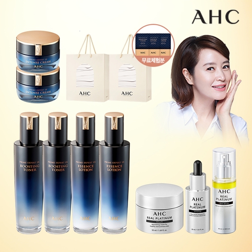 [AHC] (한정패키지)프라임 엑스퍼트 기초3종 완벽더블 + 리얼 플래티늄 스페셜 케어 3종 | 홈쇼핑모아 [SK스토아] [AHC] (한정패키지)프라임... 