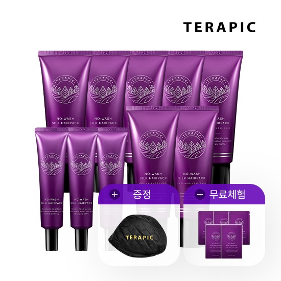 매니아구성]테라픽 헤어팩 대용량7+중용량3+체험분+전기헤어캡... [CJ온스타일] 매니아구성]테라픽 헤어팩 대용량7+중용량3+체험분+전기헤어캡