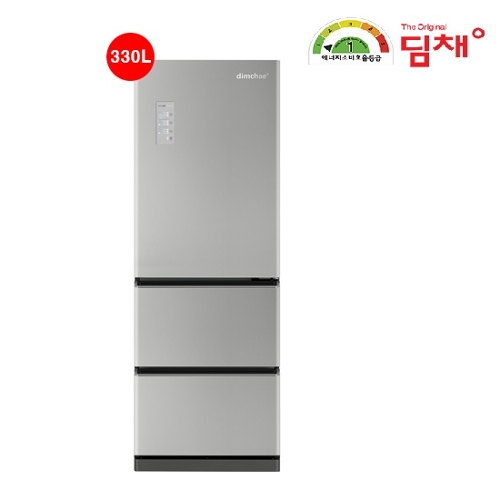 [위니아] 딤채 3룸 스탠드 330L 비쥬실버 LDT33EBRJS... [위니아] 딤채 3룸 스탠드 330L 비쥬실버 LDT33EBRJS+신세계모바일상품권 5만원 