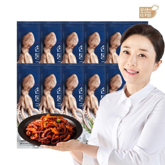 손질통낙지 35미(2.8kg)+매콤 낙지 볶음 양념(210g) 1병 null... [방송에서만] 김나운 더키친 손질통낙지 35미(2.8kg)+매콤 낙지 볶음... 