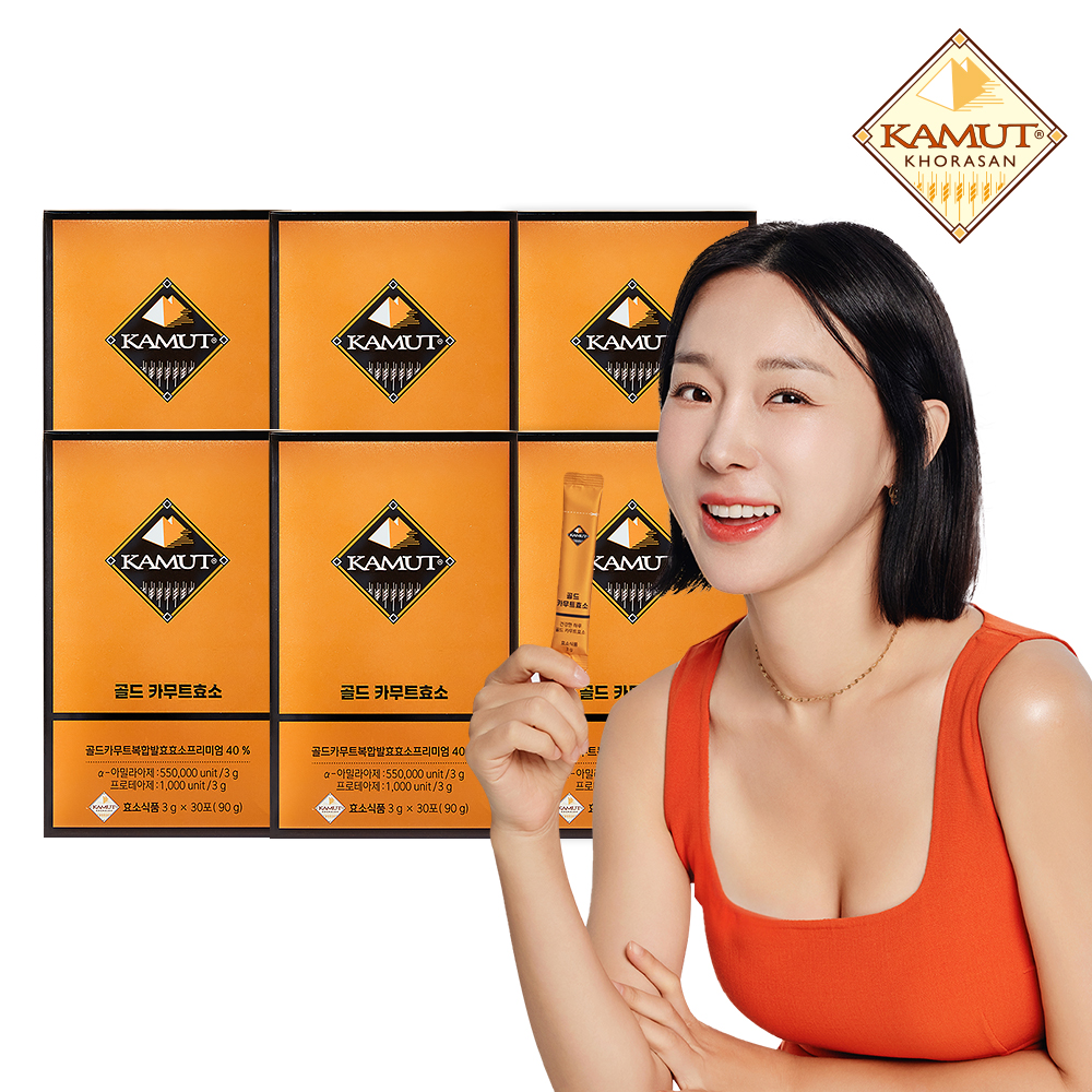 [KAMUT] 골드카무트 효소 30포 X 6박스 | 홈쇼핑모아 [CJ온스타일] [KAMUT] 골드카무트 효소 30포 X 6박스