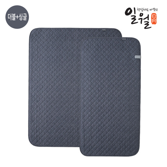 [50%세일][더블+싱글]일월 블랙다이아 카본매트