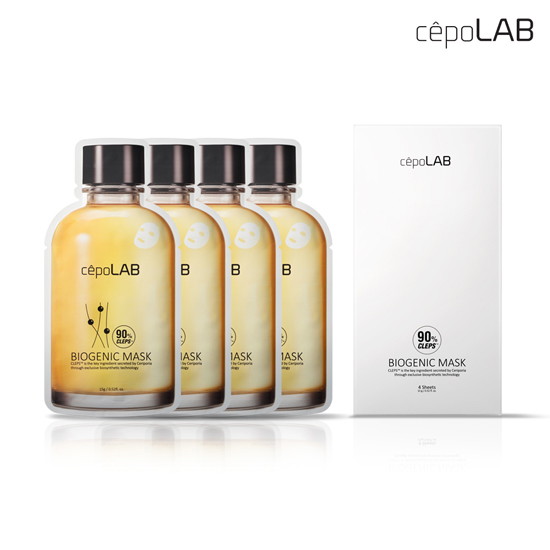 [단품][cepoLAB]세포랩 바이오제닉 마스크팩 1BOX(4매입) | 홈쇼핑모아 [롯데홈쇼핑] [단품][cepoLAB]세포랩 바이오제닉 마스크팩 1BOX(4매입)