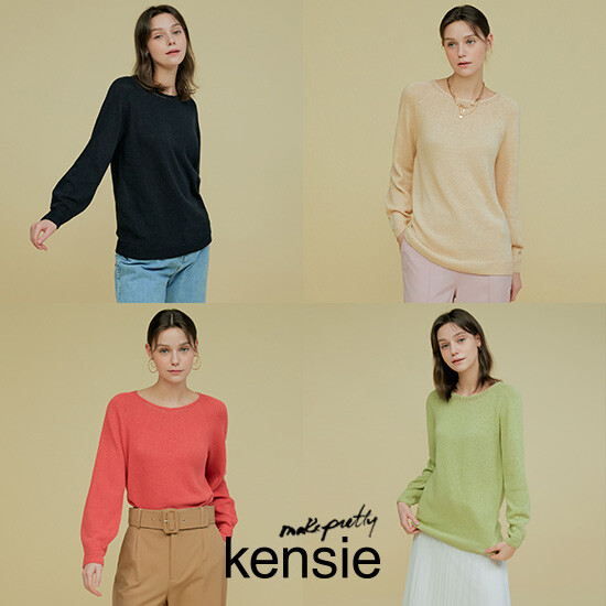[Kensie] 켄지 봄 여성 이태리원사 홀가먼트 니트 2종 | 홈쇼핑모아 [현대홈쇼핑플러스샵] [Kensie] 켄지 봄 여성 이태리원사 홀가먼트 니트 2종