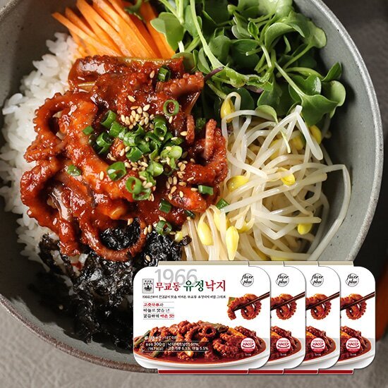 무교동 유정낙지 300g 4팩 | 홈쇼핑모아 [GSMYSHOP] 무교동 유정낙지 300g 4팩