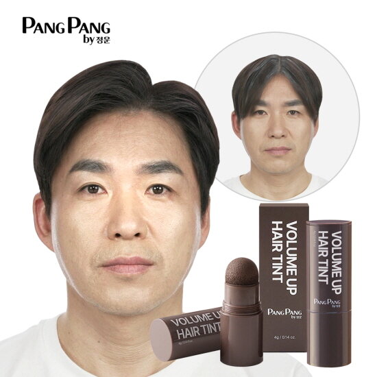 볼륨업 정운팡팡 헤어틴트 새치 빈모커버  6개세트 3