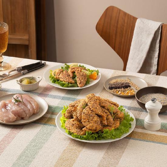 [카드 5%할인] (모바일)올바르고 반듯한 슈퍼크런치 치킨텐더 440g x 5팩 4