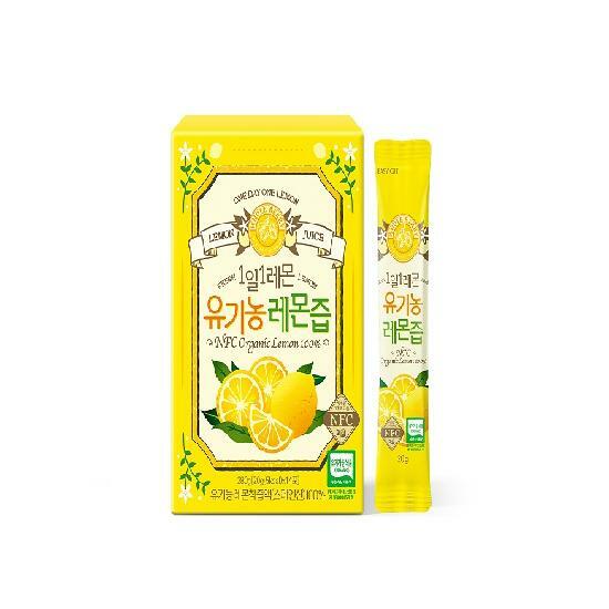 [홀베리/12박스]1일1레몬 리얼착즙 레몬즙 20g x 14포 x 12박스 (총 168포) 3