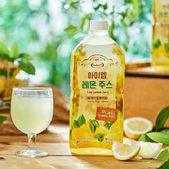 M 1병 [NFC 착즙 레몬즙] 보넬드 아이엠 레몬주스 1L*1병  2