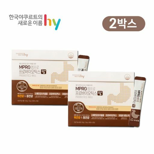 [M] 위에는 윌 위건강 유산균 / 엠프로 프로바이오틱스 윌+ 2박스 (2개월분)