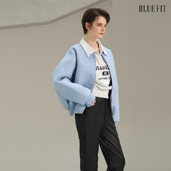 [카드 5%할인][399,000원 초특가] 블루핏 이태리 나파 램스킨 스트레치 팬츠 3