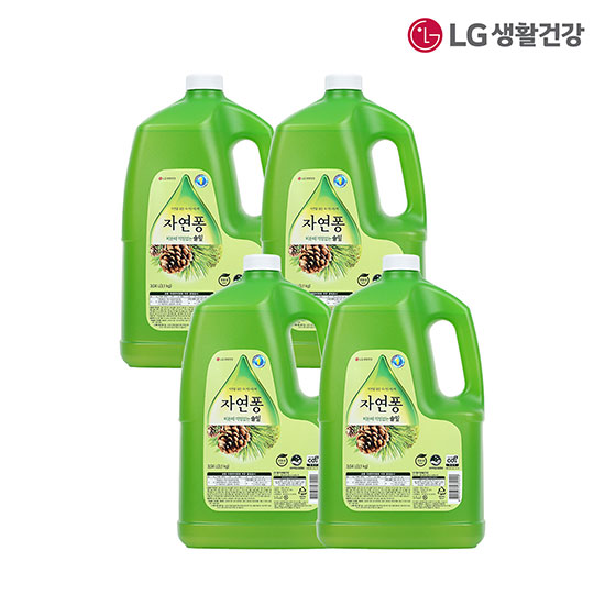 LG생활건강  주방세제 솔잎  3.04L 4개