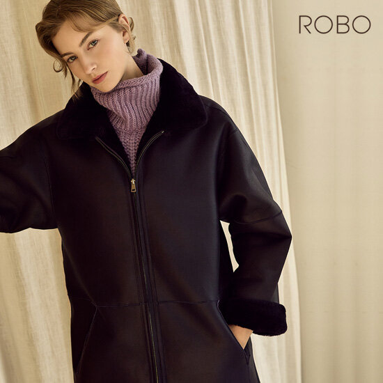 [카드 5%할인][론칭가 129만원→40만원↓]로보 ROBO 스페인 라도마 리버시블 무스탕