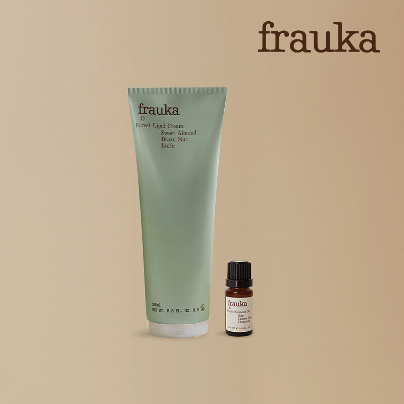 프라우카 포레스트리피드크림 + 앰플 오일 10ml 패키지 