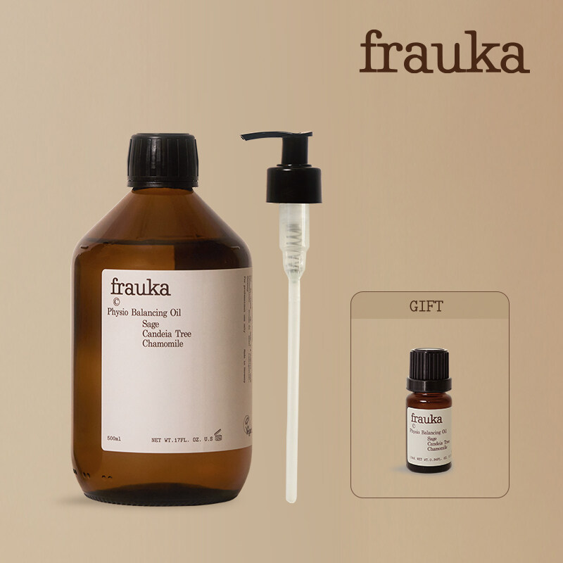 [삼성카드5%할인]프라우카 앰플 오일 500ml + 오일 10ml 