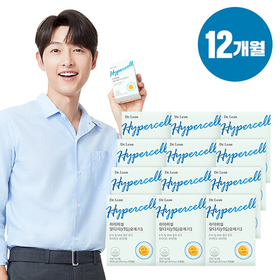 [미리]닥터린 하이퍼셀 알티지(rTG) 오메가3 12개월분 