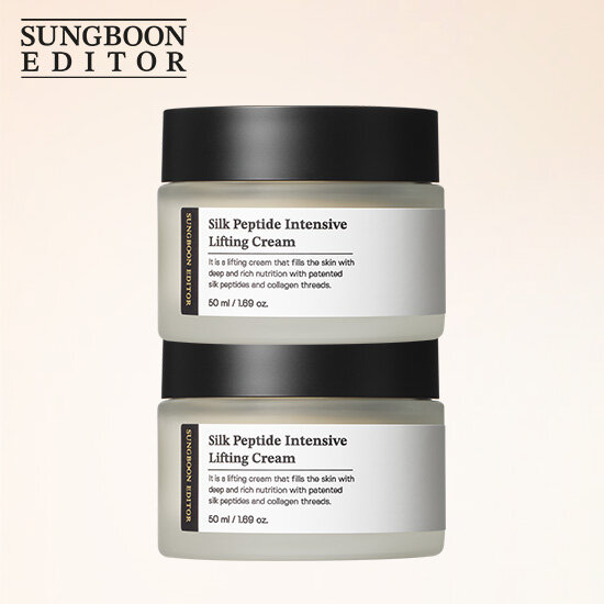 [삼성카드5%할인][기획특가] 성분에디터 녹는실 리프팅 크림 50ml+50ml