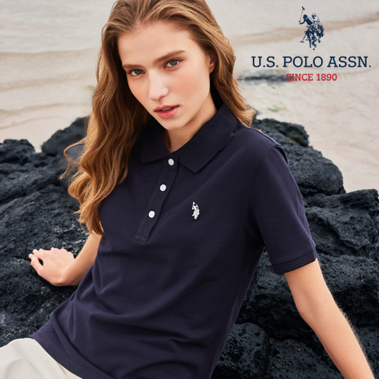 [U.S POLO ASSN.] 25SS 반팔 폴로 카라티셔츠 여성 3종 3