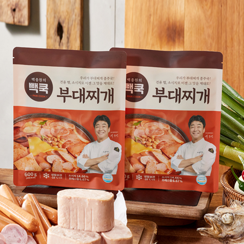 빽쿡 부대찌개 600g x 5개