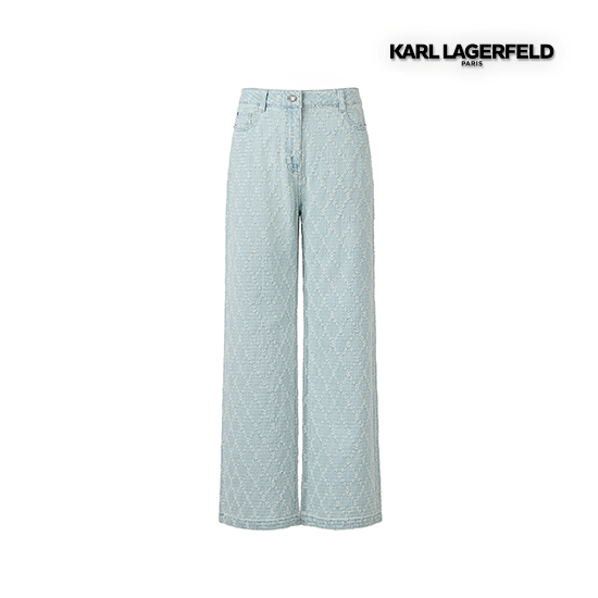 [최초가 89,900원] 25SS 린넨블렌딩 다이아 펀칭 데님팬츠 4