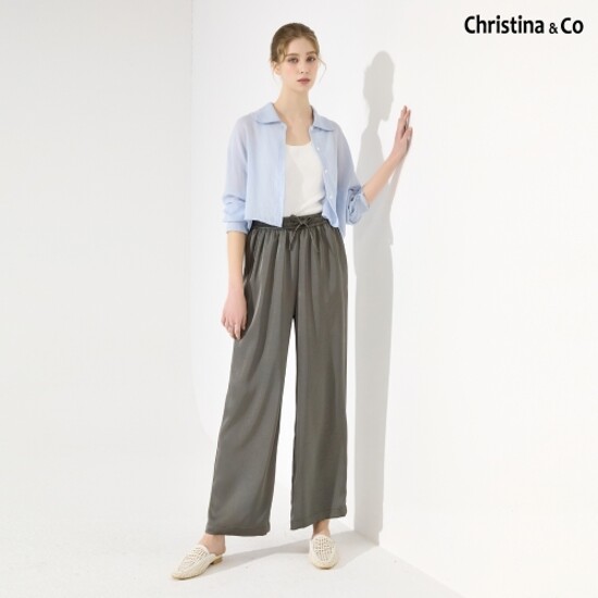 [Christina n Co] 크리스티나앤코 크링클 자카드 팬츠 3종 (C503) 2