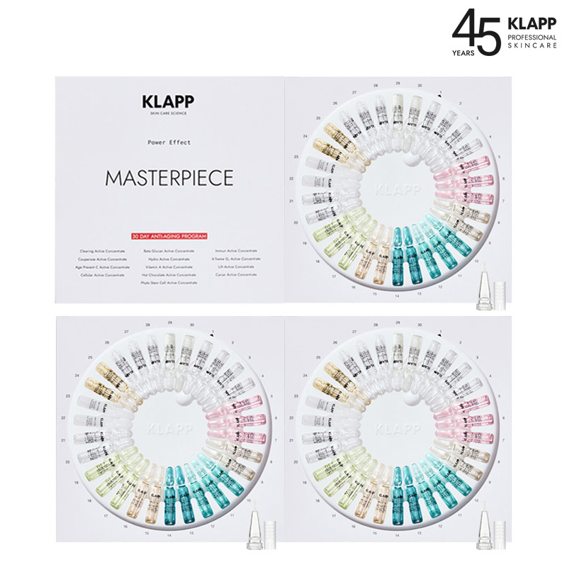 최신상 Masterpiece 30Days 앰플 3박스