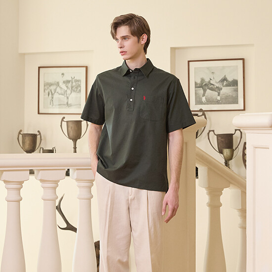 [U.S. POLO ASSN.] USPA 남성 린넨블렌딩 하프셔츠 1종 2