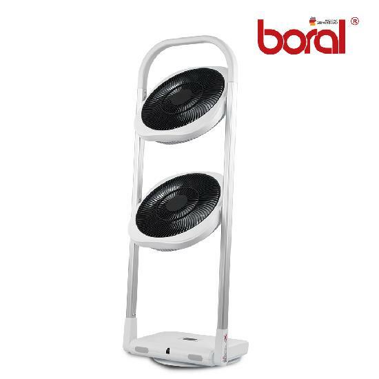 [롯데카드5%할인,일시불 할인]★방송★ 보랄 BLDC  듀얼 헤드 폴딩팬 (BR-DH220F) 4
