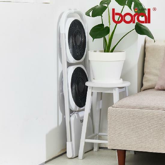 [롯데카드5%할인,일시불 할인]★방송★ 보랄 BLDC  듀얼 헤드 폴딩팬 (BR-DH220F) 3