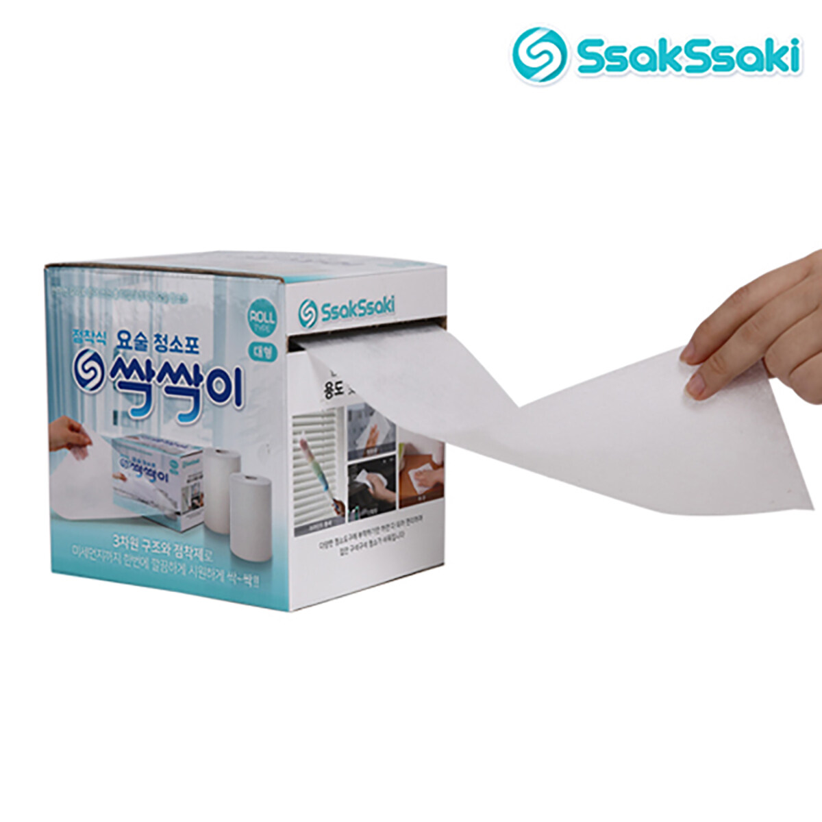 [삼성카드5%할인]점착식 요술 청소포 싹싹이 총 180매(60매x3팩)