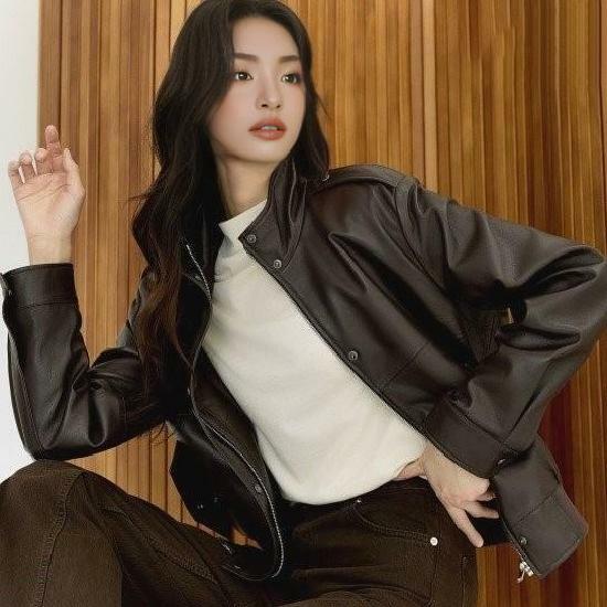 [카드 5%할인][199,000원 초특가]로보 하이넥 램스킨 자켓 2