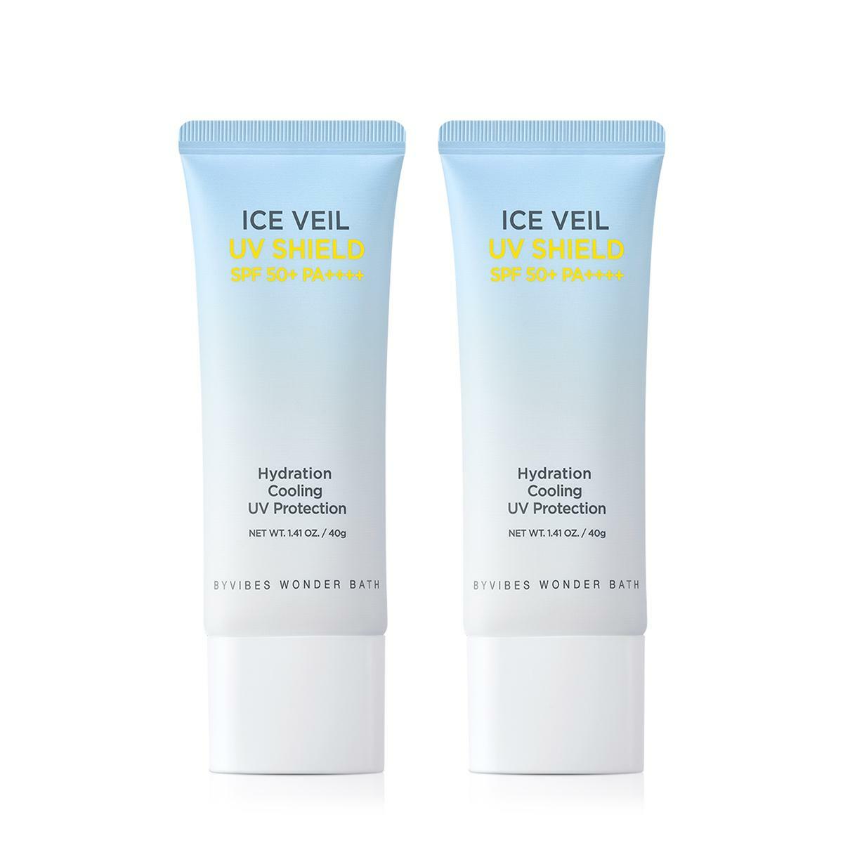 [삼성카드5%할인]조성아 원더바스 아이스베일 UV쉴드 선크림 40g  1+1 