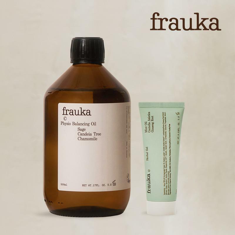 [삼성카드5%할인][스페셜]프라우카 앰플오일 500ml+ 허벌겔 75ml
