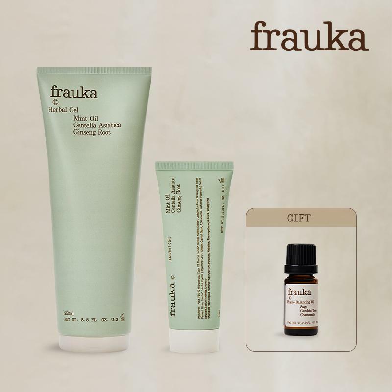 [삼성카드5%할인][스페셜]프라우카 허벌겔 250ml+75ml+앰플 오일 10ml 