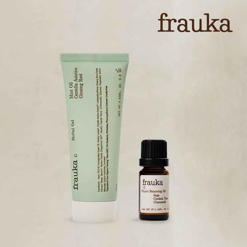 [삼성카드5%할인][스페셜]프라우카 허벌겔 75ml+ 앰플 오일 10ml 