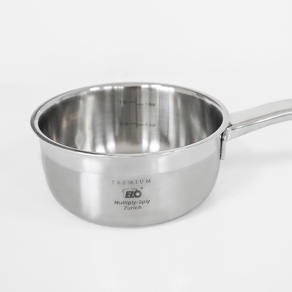 취리히 통3중 편수 스텐 냄비 16cm 3