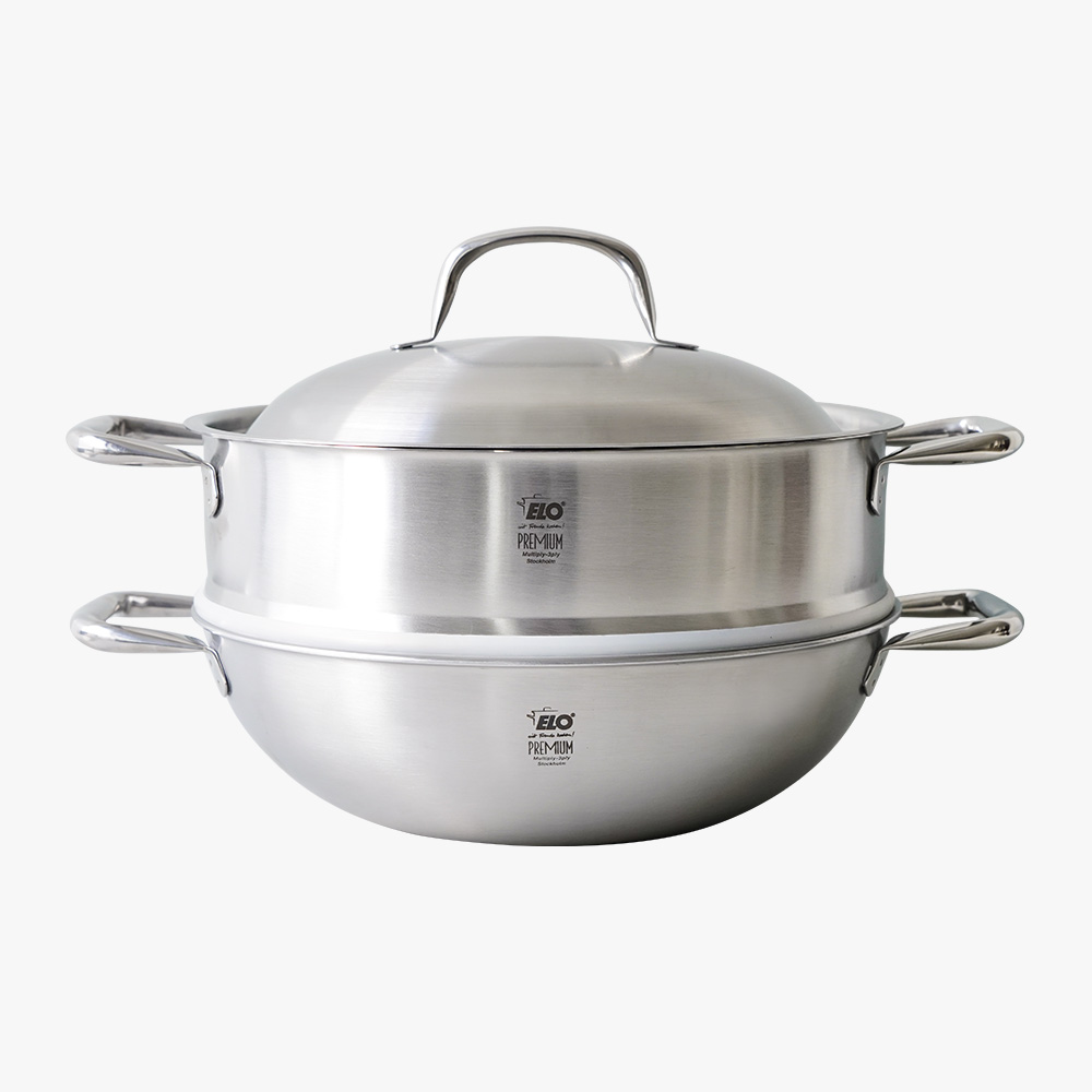 스톡홀름 통3중 양수 찜 웍 28cm