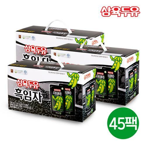 [카드 5%할인](m) 삼육두유 흑임자 파우치 45팩