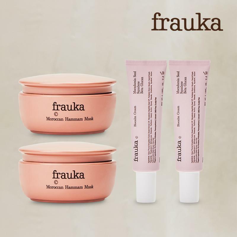 [삼성카드5%할인][최신상]프라우카 비오캄 크림 35ml 2개  + 하맘마스크 50ml  2단지 
