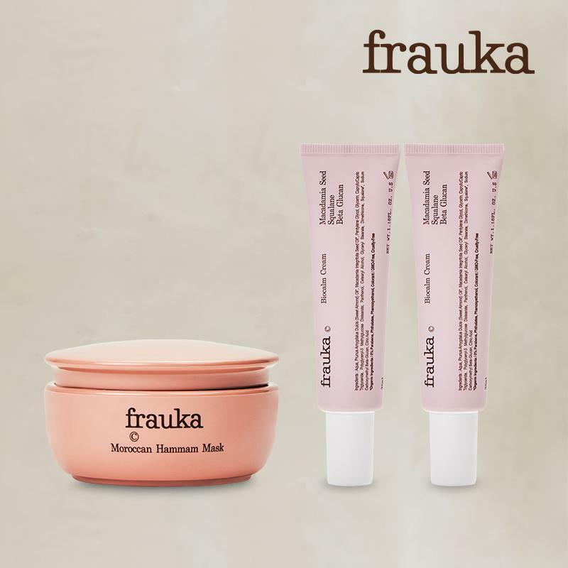 [삼성카드5%할인][최신상]프라우카 비오캄 크림 35ml 2개  + 하맘마스크 50ml 1단지 