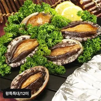 완도활전복 왕특특대 12미(미당 106~120g)
