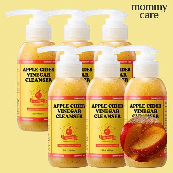 [삼성카드5%할인][최신상] APPLECIDER VINEGAR  마미케어 애사비 클렌저 세트 (120ml*6개)