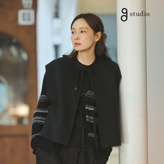25FW 캐시미어울혼방 뉴옴브레 가디건 2