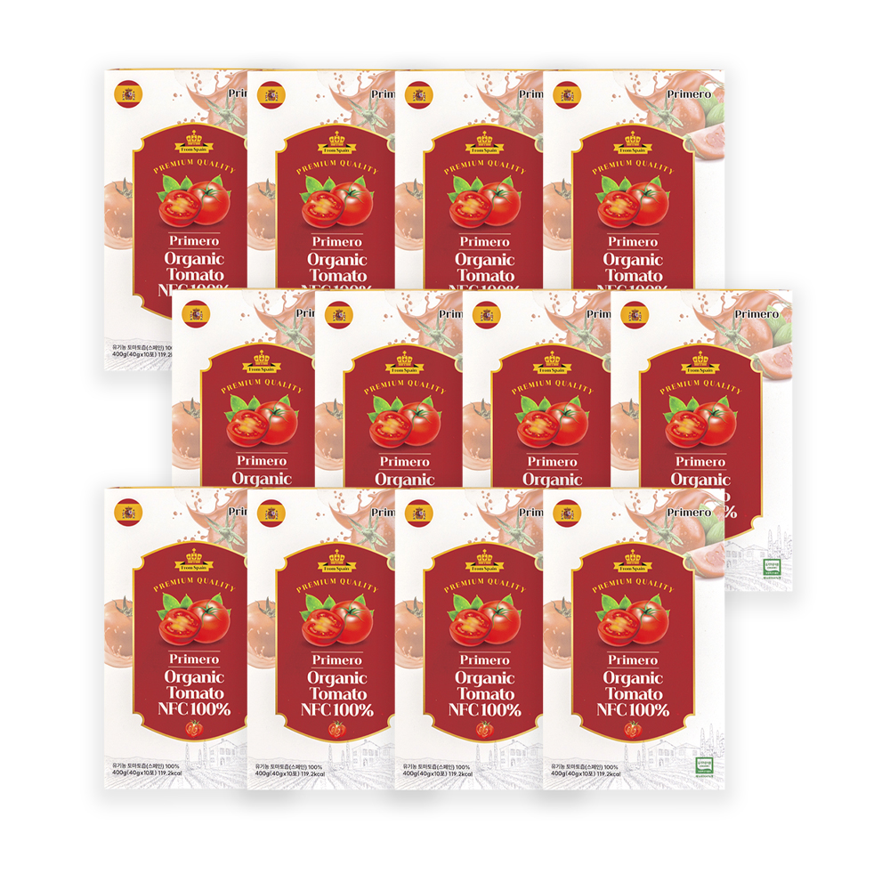 프리메로 유기농 NFC 토마토 100% 10박스 + 2박스 / 총12박스