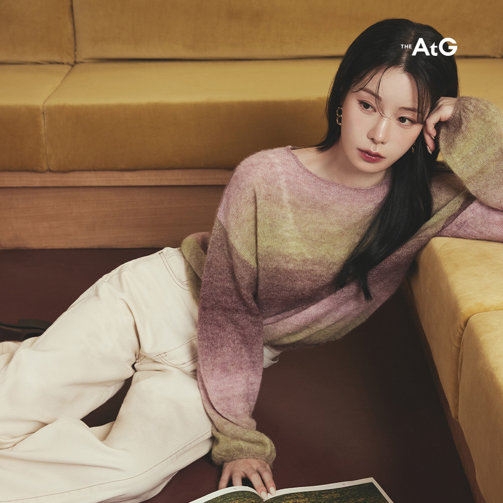 [by 임지연][최초가 69,900원] 옴브레 알파카 혼방 풀오버 3