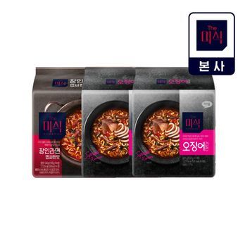 더미식 오징어라면 8개+장인라면 맵싸한맛 4개