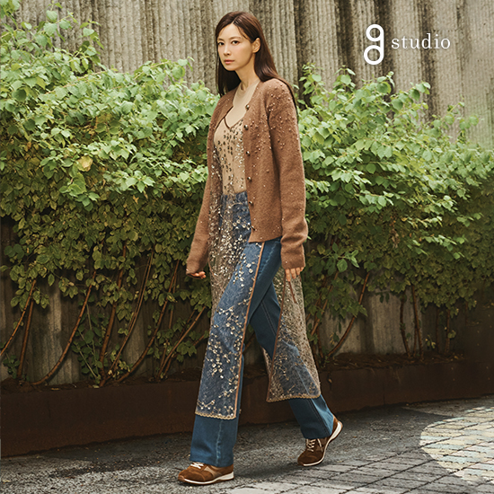 [최초가 99,000원] 25FW 콘밀 실크 플레어 데님팬츠 3