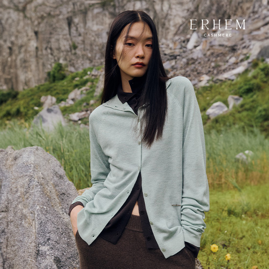 25FW 소모사 화이트 캐시미어 100 버튼업 풀오버 1종 2
